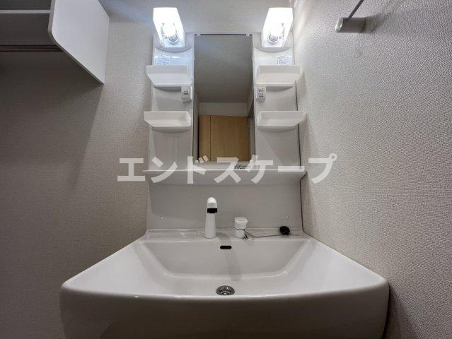 ラ・ティーダヒルズ　Ｗの独立洗面台|高崎、前橋のお部屋探しはエンドスケープまで！お客様の理想お聞かせ下さい♪