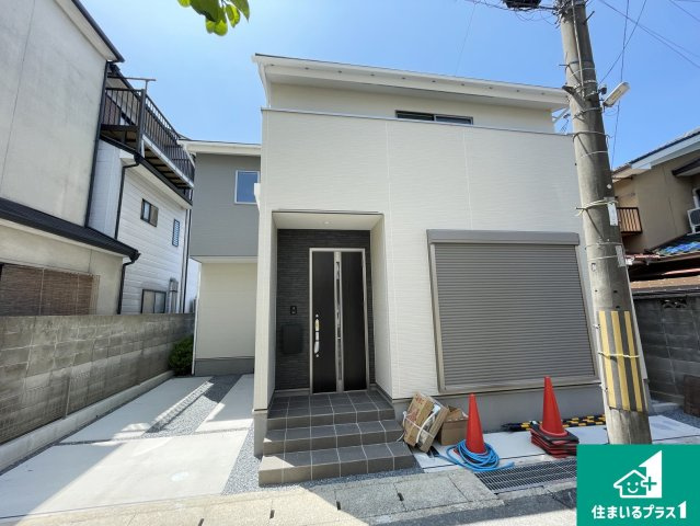 京都市山科区大塚南溝町　第1期　新築一戸建ての外観|現在の進捗状況です！順調に作業進行中、完成が待ち遠しいです！詳細の間取り等、お気軽にお問い合わせください！
