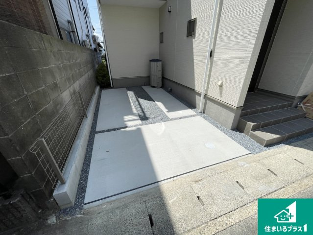 京都市山科区大塚南溝町　第1期　新築一戸建ての外観|現在の進捗状況です！順調に作業進行中、完成が待ち遠しいです！詳細の間取り等、お気軽にお問い合わせください！