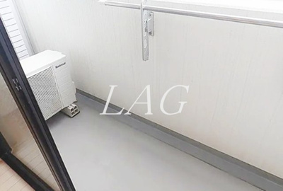 【バルコニー】 | アジールコート中幸 | バルコニーです。