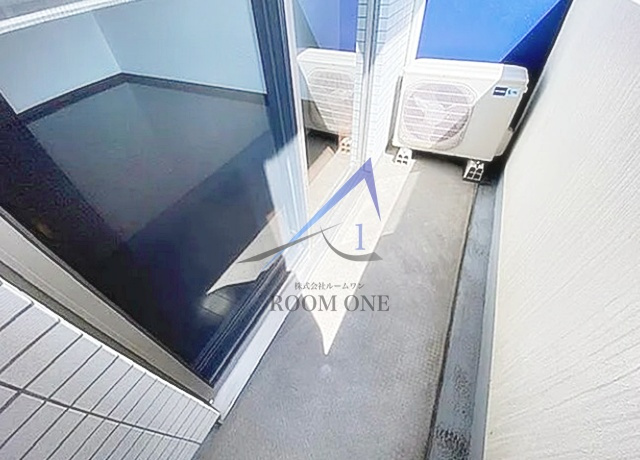 ＬＥ－ＬＩＯＮ　Ｔｏｙｏｓｕ　ＷＩＳＥ　Ｒｅｓｉｄｅｎｃｅのバルコニー|バルコニーです。