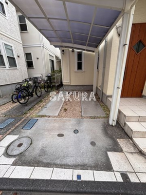 【駐車場】 | 市ノ坪貸家A