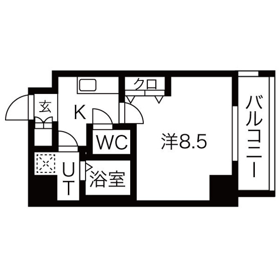 【間取り】 | レジデンシア泉Ⅰ