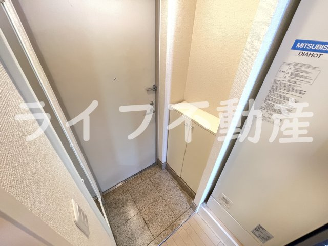 オランジュ上小阪の玄関|きれいな玄関です