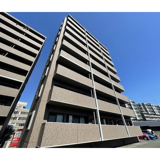 熊本市中央区千葉城町の賃貸マンションの外観