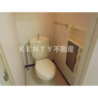 【トイレ】 | ケー・アトール | ゆったりとした空間のトイレです