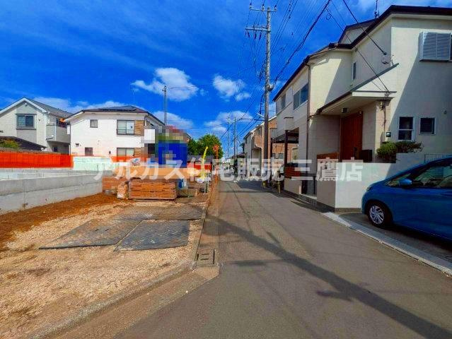 西武新宿線 花小金井駅 20分 新築戸建 小平市鈴木町1丁目の前面道路含む現地写真