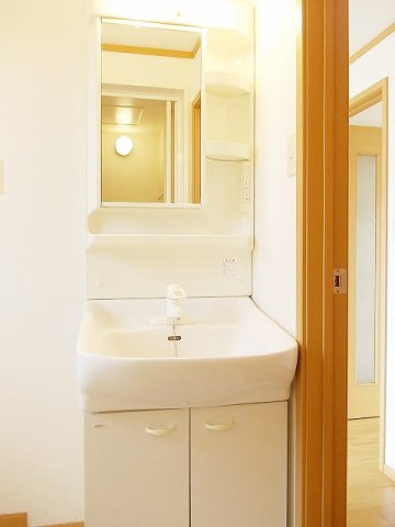 プレッソの洗面所|忙しい朝には欠かせない洗面所です