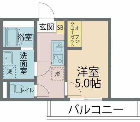 カインドネス鶴見小野の間取り|間取りです。