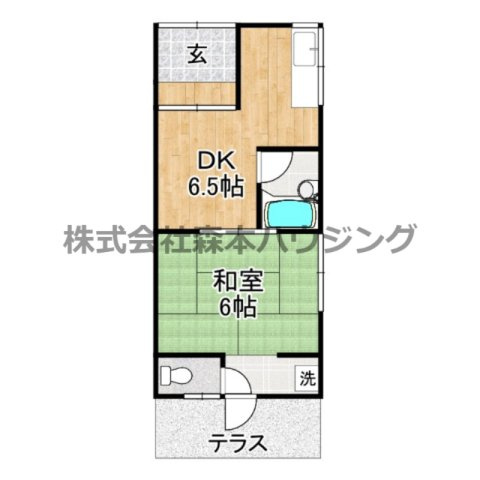 【間取り】 | 　大西文化
