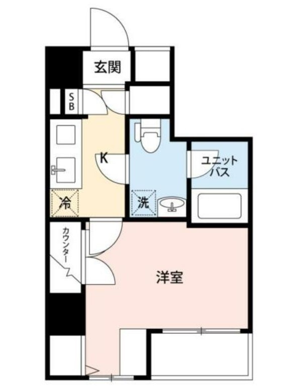 スカイコート文京江戸川橋の間取り