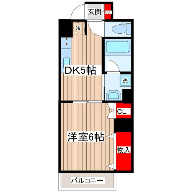 リヴドピエールの間取り