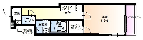 フジパレス東粉浜の間取り|フジパレス東粉浜　間取り