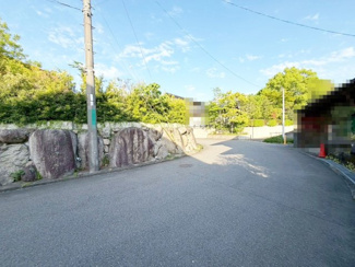 【前面道路含む現地写真】 | 晴美台２丁　売土地 | 自由設計対応ですので、お好きな間取りで個性あふれる住まいにしてくださいね！