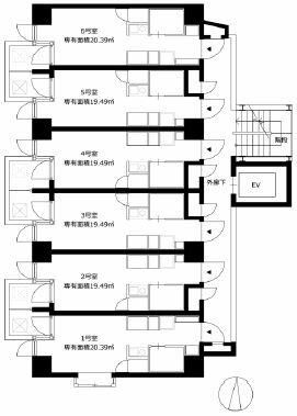 アーツ白河のその他|平面図