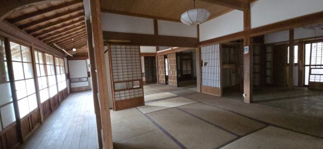 富津市梨沢　古民家の和室|和室