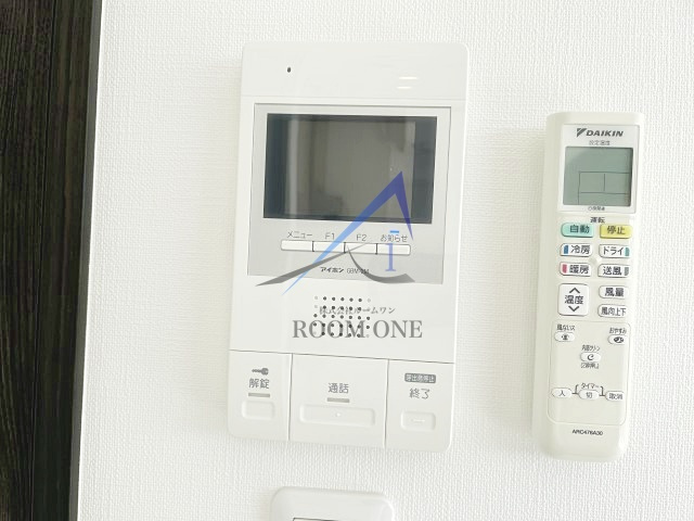レジェンダリーガーデン赤羽　ウェストビューのセキュリティ|モニター付きインターホンです。