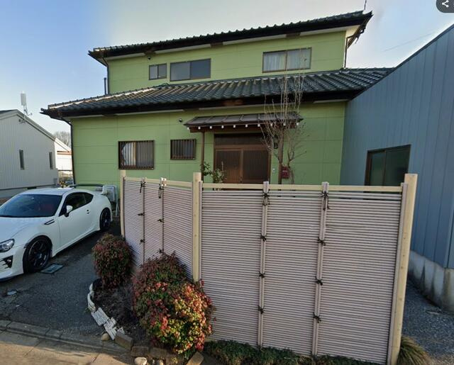 宇都宮市上籠谷町　4ＬＤＫ　中古住宅の外観