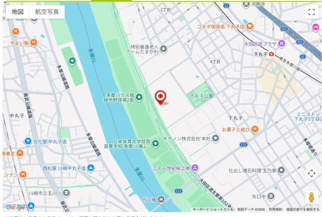 ★仲介手数料無料★ザ・リバープレイスウエストタワー（新規フルリノベーション済み・最上階住戸）の地図