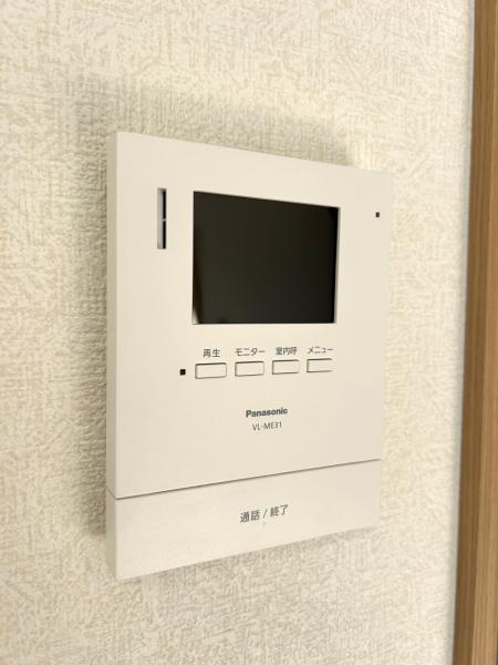 宇都宮市江曽島町　３ＬＤＫ　中古住宅の防犯設備