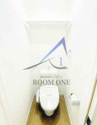 ロンサールＢ棟のトイレ|トイレです。