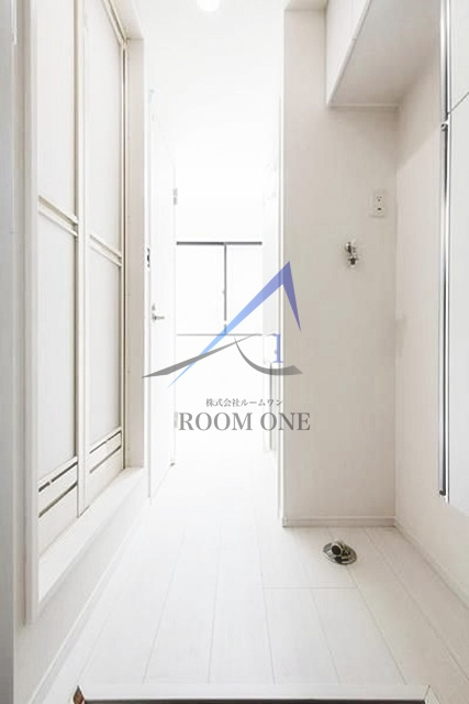 Studio Apartment東池袋の設備|洗濯機置き場です。