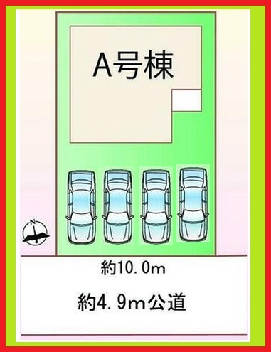 愛西市西保町西川原の新築一戸建の区画図|◇区画図◇