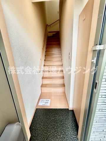 アムールLusterの玄関