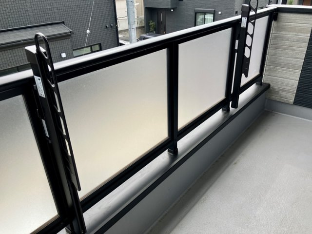 藤心戸建のバルコニー|広々としたバルコニーです