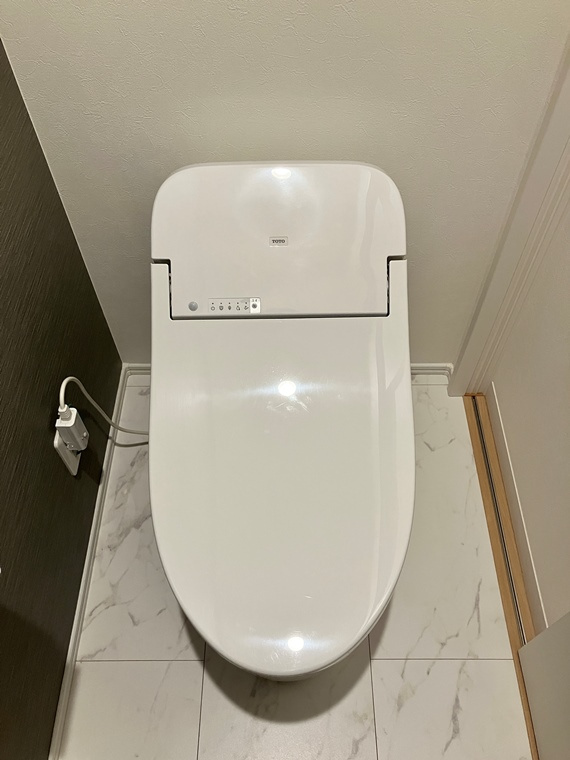 藤心戸建のトイレ|トイレもきれいです
