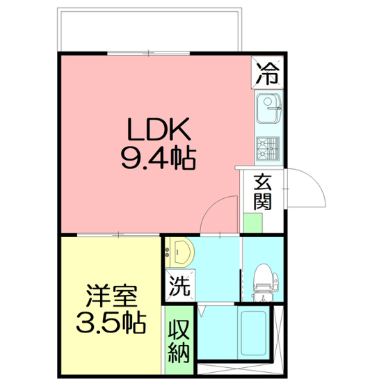【間取り】 | メゾン雅 | 間取り図