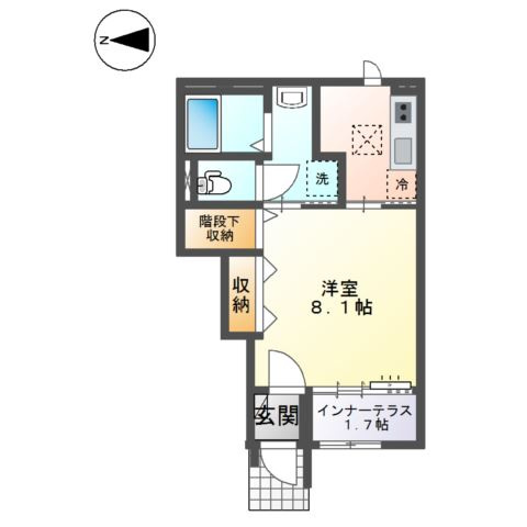 ルミエールⅡの間取り