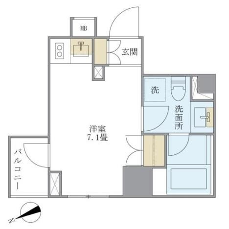 Ｂｒｉｌｌｉａ　ｉｓｔ　銀座東の間取り