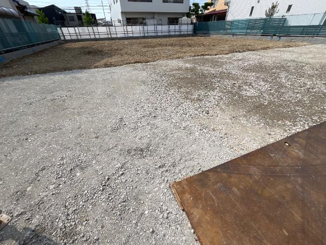仮）西区五才美町新築マンションの外観|建築現場
