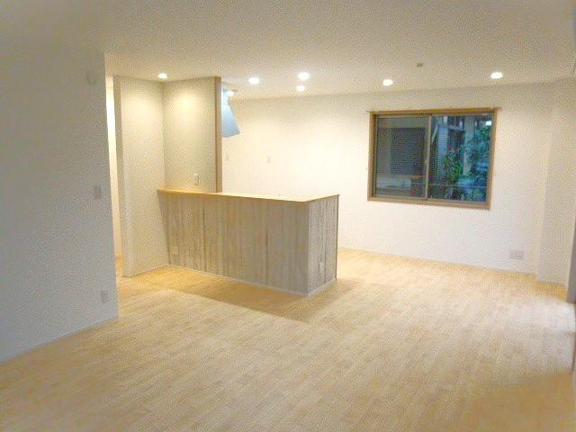 カルムおおたかの森　Ａ棟のキッチン
