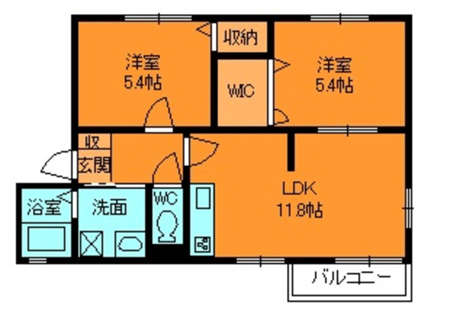 ベルドミールの間取り