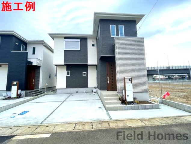 平塚市南原2丁目新築戸建て　第1-1号棟の外観|外観施工例