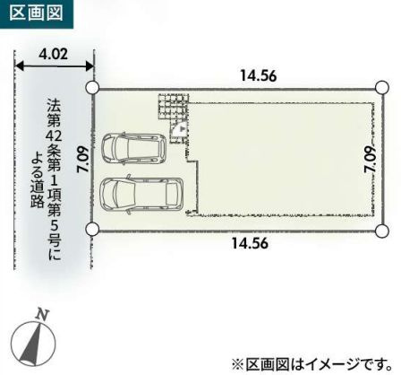 平塚市南原2丁目新築戸建て　第1-1号棟の区画図|区画図「平塚市南原2丁目新築戸建て　1号棟」