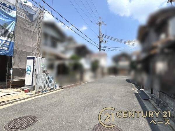 ファーストタウン筒井町 ／新築一戸建の前面道路含む現地写真|■現地撮影写真■落ち着いた雰囲気の閑静な住宅地内です！