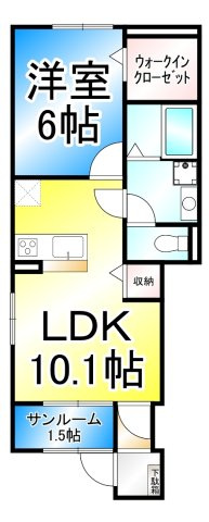 ファビオネスト駒沢の間取り
