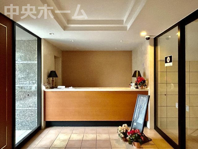 クレストフォルム青砥グランデッツァの受付|受付(管理人室)。
