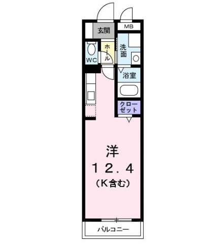 ライズ・イン　ハウスの間取り