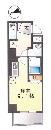 Ｃｈｅｚ　ＫＯＴＯＢＵＫＩ　-シェ・コトブキ-の間取り