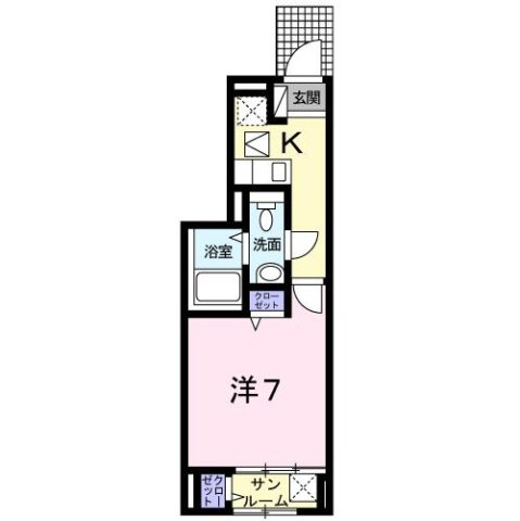 メゾン　ド　プルニエの間取り