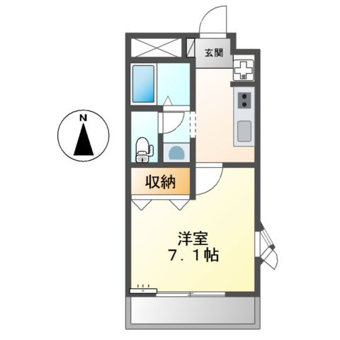 【間取り】 | プチ　フォレ