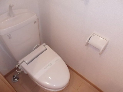 【トイレ】 | クラッセ壱番館 | 落ち着いた色調のトイレです