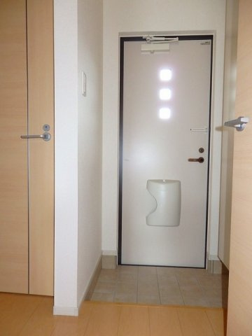 アンリアンの玄関|明るい玄関です