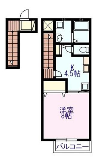 ディアハイム江波の間取り