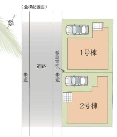 大和市南林間７丁目新築戸建て　10期2号棟の区画図|区画図「大和市南林間7丁目新築戸建て」
