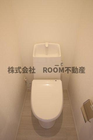 CASTELLO　Dのトイレ|トイレもきれいです